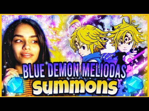 Seven Deadly Sins: Grand Cross (Global) Blue Demon Meliodas Summons!