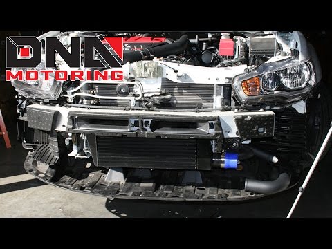 How to Install 08-12 Mitsubishi Lancer Evo X Intercooler