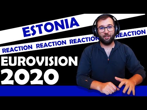 React to Eurovision 2020 Estonia What Love Is Uku Suviste