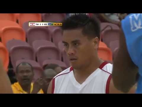 Pacific Games   2015  BASKETBALL  G5 SOLOMON  vs TAHITI