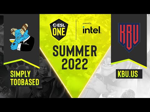 Dota2 - Simply TOOBASED vs. KBU.US - Game 1 - DPC NA Tour 3 - ESL One Summer 2022