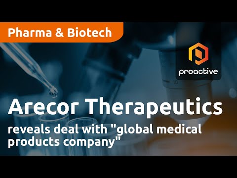 Proactive Investors interview – Arecor reveals deal with ‘global medical products company’