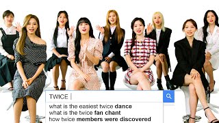 TWICE Answer the Web&#39;s Most Searched Questions | WIRED