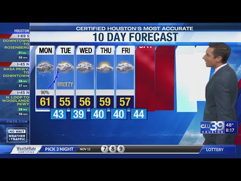 Rain today + 10-Day forecast - Adam Krueger