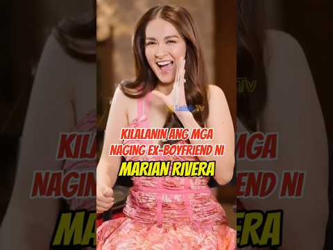 Sila pala ang mga naging Ex-Boyfriend ni Marian Rivera #mganakarelasyonniMarianRivera #shortvideo