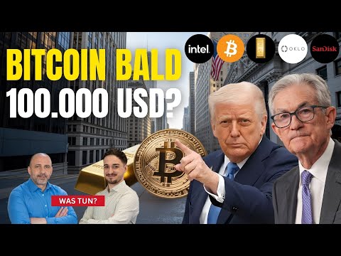 FED - Schock treibt Gold auf neues ATH! Intel | Oklo | SanDisk | Bitcoin
