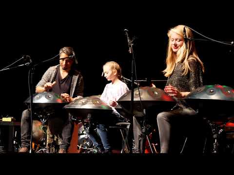 Handpan TRIO Live Concert - Paula,  (Rafael and Kate Stone) OCT. 2020 | Opsilon Handpan