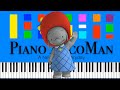 Ella The Elephant Theme Song Slow Easy Medium Piano Tutorial 4K