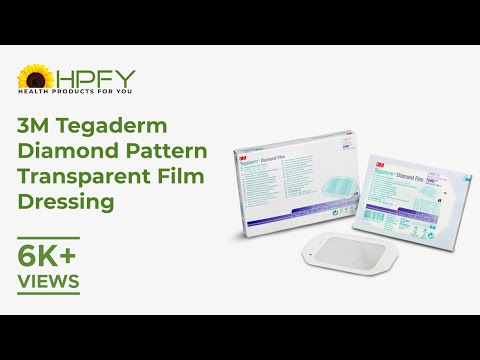 3M Tegaderm Diamond Pattern Transparent Film Dressing | Get flat 10% Off* | Shop Now Don't Miss Out!