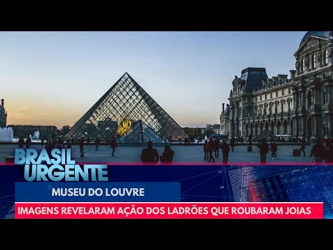Roubo no Museu do Louvre: imagens revelam ação dos ladrões | Brasil Urgente