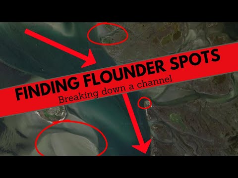 Finding Flounder Spots - How to fish a channel for fluke
