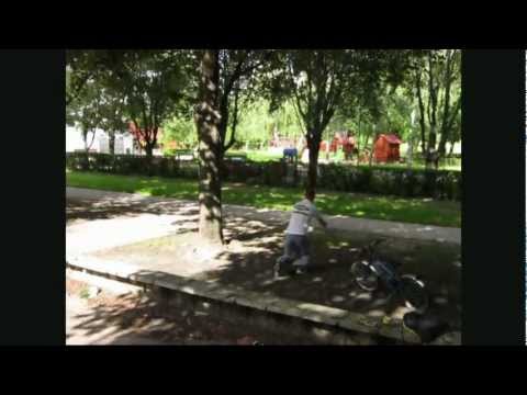 Gadár Ákos 2012 Parkour training