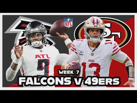 Sunday Night Football San Francisco 49ers vs Atlanta Falcon  LIVE PLAY BY PLAY & REACTION