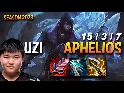 UZI APHELIOS vs JINX ADC - KR Ranked