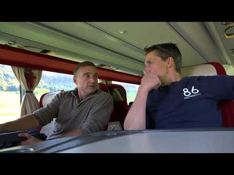 Im Bus mit dem HC La Chaux-de-Fonds