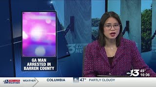 Georgia man arrested after fleeing from Barren County Sheriff’s Office