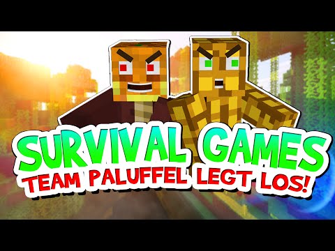 WIR MÜSSEN RASIEREN! ✪ Team Paluffel snackt 64er Survival Games | Minecraft