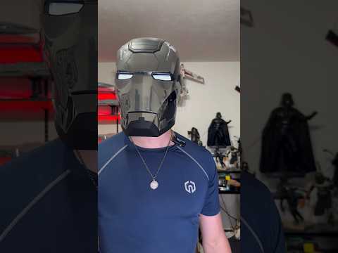 You can choose one helmet #starwars #marvel #transformers #ironman #cosplayer #mandalorian #shorts
