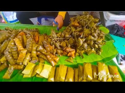 Asian Street Food - Local Fresh Food In Phnom Penh Market -  Market Food Activities Video
