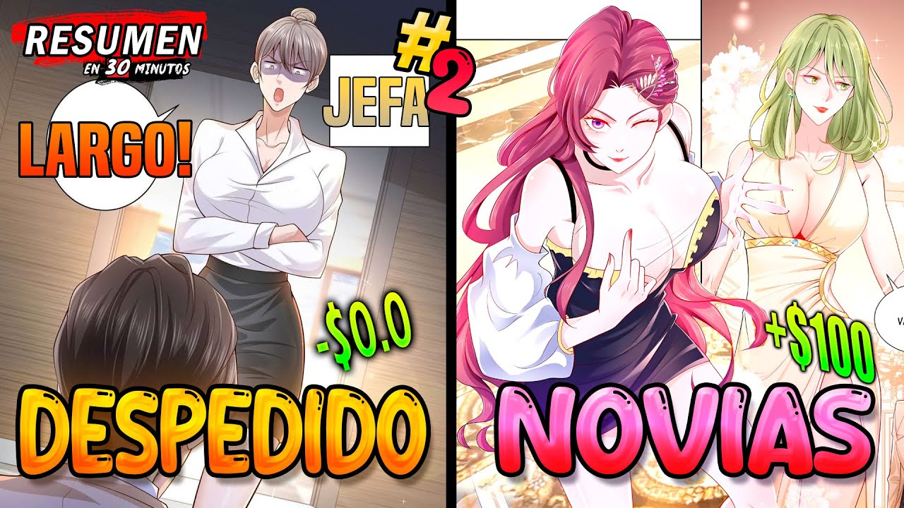 🧰PERDEDOR es DESPEDIDO pero SE VUELVE MILLONARIO CON WAIFUS [RANGO SS]⚡#2  Sección Wheeler - Resumen