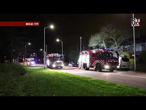 Brand in woning Zijdelweg Uithoorn