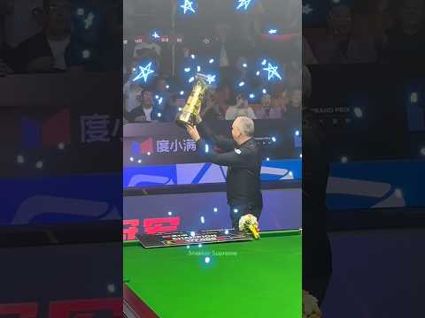 Mark Williams Lifts Xi’an Grand Prix Trophy 2025 🏆