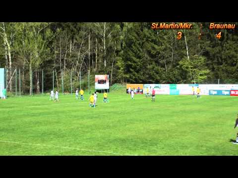 2015-04-26 Fussball U14 St.Martin/Mkr. gegen Braunau - OÖ Nachwuchsliga