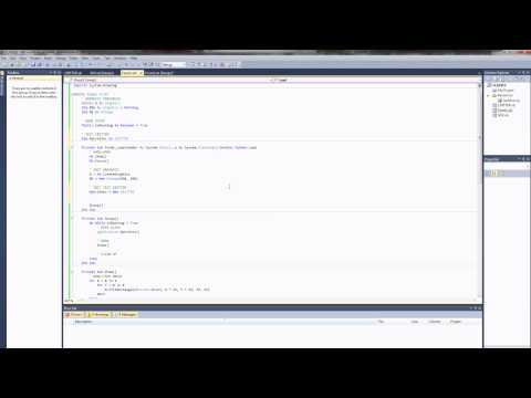 VB.NET Programming Tutorial - Creating Classes and Managing Object Arrays (Visual Basic .NET)