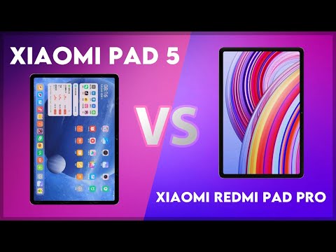 Xiaomi Pad 5 vs Xiaomi Redmi Pad Pro Technical Comparison