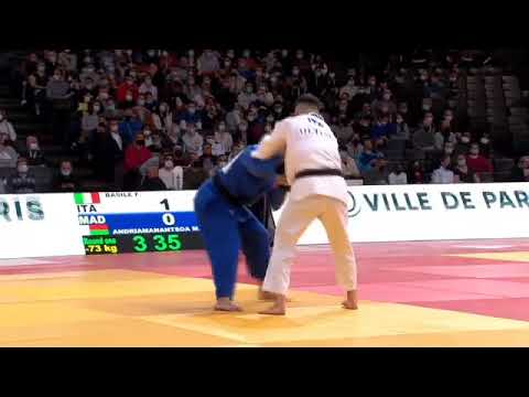 Fabio BASILE(ITA)vs ANDRIAMANANTSOA(MAD) -73kg Paris Grand Slam 2022 Round 1