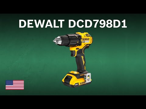 Hammer Drill Kit DEWALT DCD798D1
