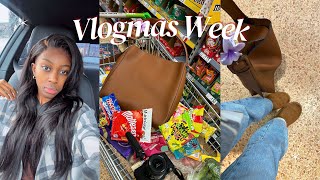 VLOG | Shopping for Christmas presents, going for a ball, package delivery rant, getting sweets.