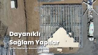 Nurdağı Millet Çarşısı - Hafif Çelik Yapı