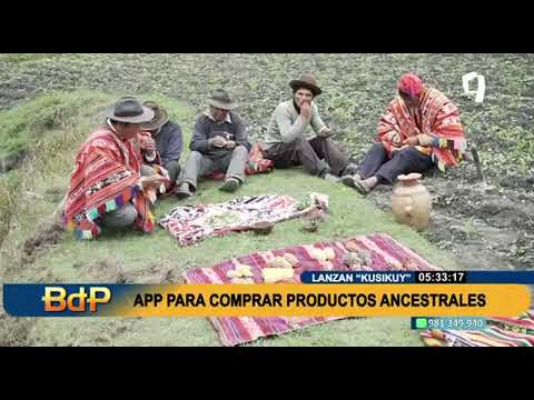 Kusikuy: Lanzan App para comprar productos alimenticios ancestrales