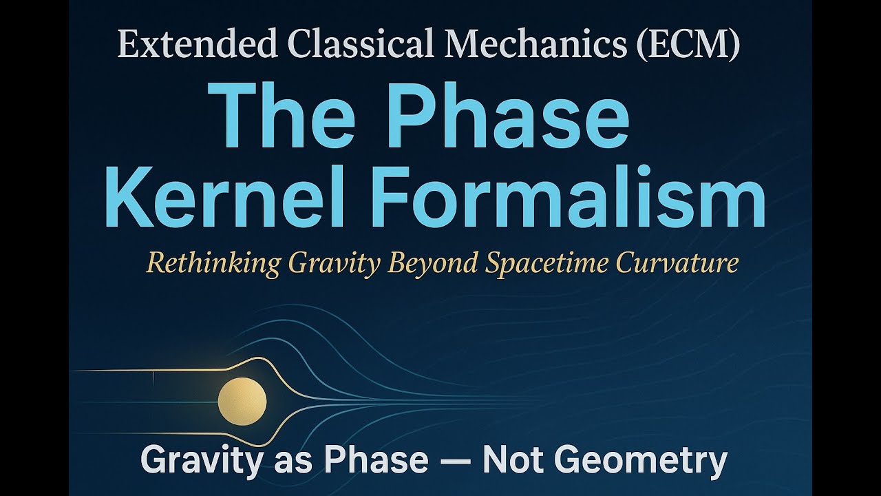 Gravity Beyond Spacetime Curvature: Extended Classical Mechanics (ECM) Phase Kernel Formalism Intro.