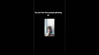 No more people pleasing  chosen one 👁️ You don't give in to their projections