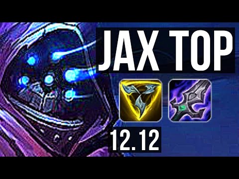 JAX vs SION (TOP) | 77% winrate, 4/1/4 | KR Master | 12.12