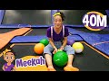 Meekah Bounces On A Trampoline Educational Videos For Kids Blippi And Meekah Kids TV