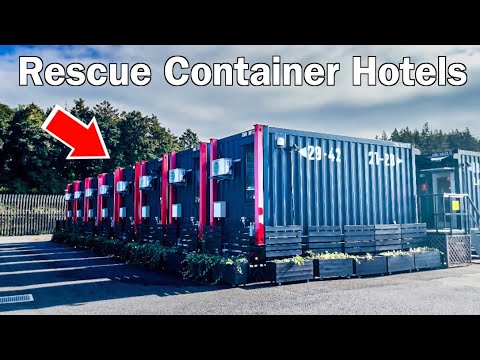 , title : 'Accommodation in Rescue Container Hotels that Can be Mobilised in the Event of a Disaster.'