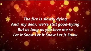 Lady A- Let It Snow (Lyrics)