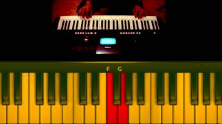 saree ke fall sa-R Rajkumar-(keyboard tutorial)