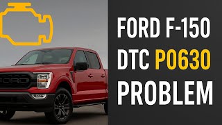 Ford F-150 Check Engine Light? DTC P0630 FIX Explained!
