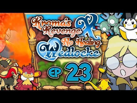BELLIGERENT BEHAVIOR! [VS CLEMONT] | Pokémon X "No Healing" REVENGE Wedlocke | PART 23