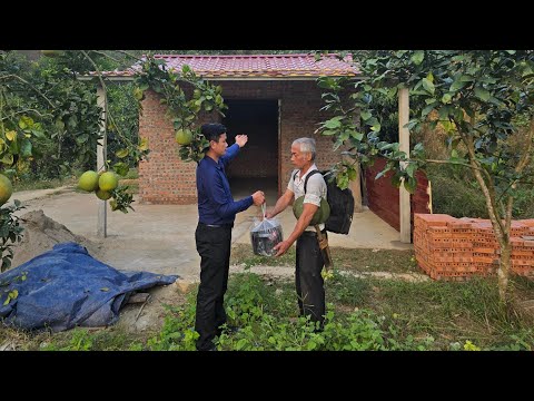 The kind man took Mr. Hoi to his new home, helping him settle into a life starting from scratch.