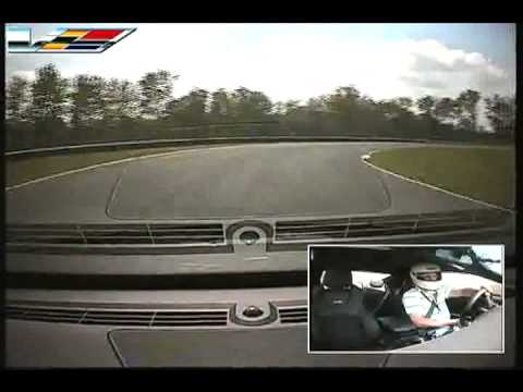 2011 Cadillac CTS-V Coupe: Lap Footage - Uncut - with Colum Wood, AutoGuide.com