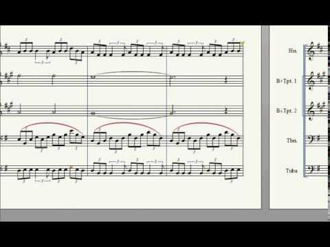 Knights of Cydonia - Muse: Brass Quintet Arrangement