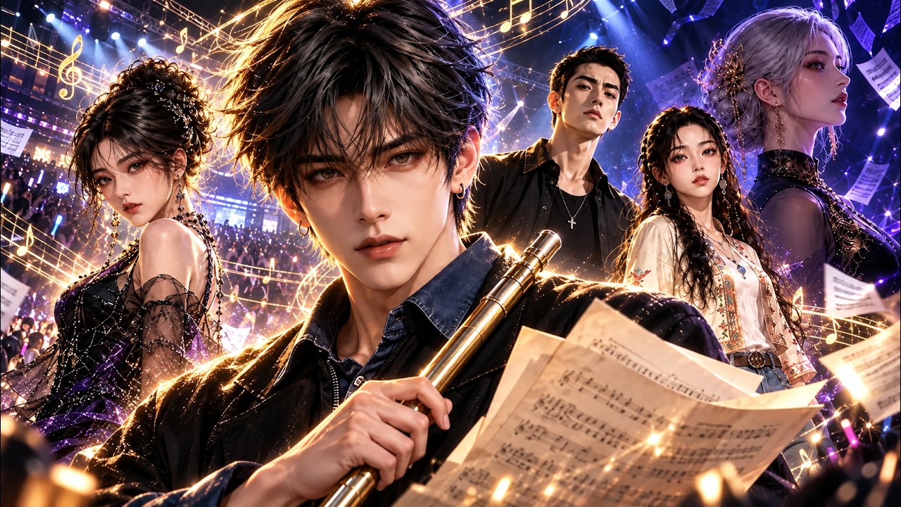 🎤穿越藍星，我靠傳世金曲震撼樂壇！🔥助落魄天后洗刷冤屈、涅槃封神，培養新人對抗資本算計！👑一首首神級原創，掀起音樂圈風暴！✨#短劇 #短劇推薦 #短劇全集
