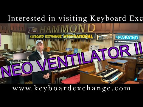 #362 Hammond A-100 (1961) Comes with a Neo Ventilator II.