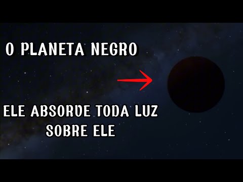 trEs-2b PLANETA EXTREMAMENTE ESCURO ELE NÃO REFLETE LUZ- MUITO ASSUSTADOR!!