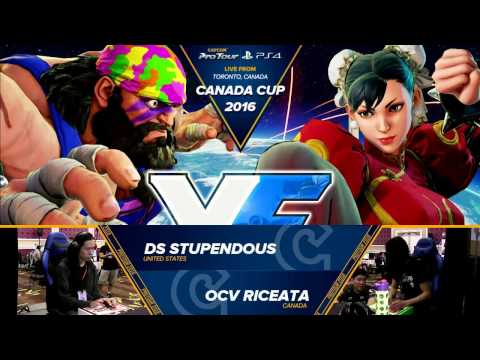 Stupendous (Zangief) vs Riceata (Chun-Li) - Pools - Canada Cup 2016